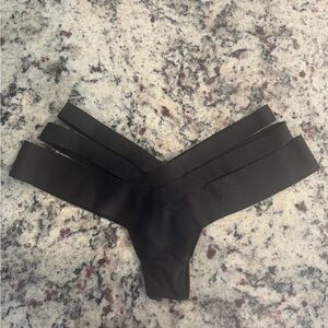 Victoria's Secret Black Strappy Lingerie
